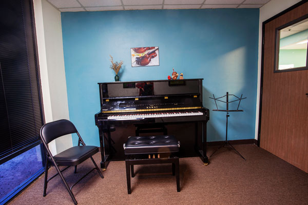 Bright and clean classroom